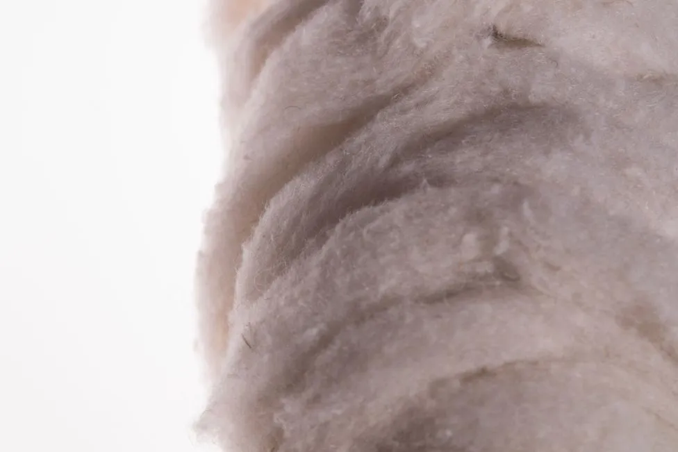 Fibre di lana naturale